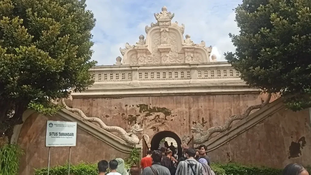 Kolam pemandian Kampung Wisata Taman Sari Yogyakarta